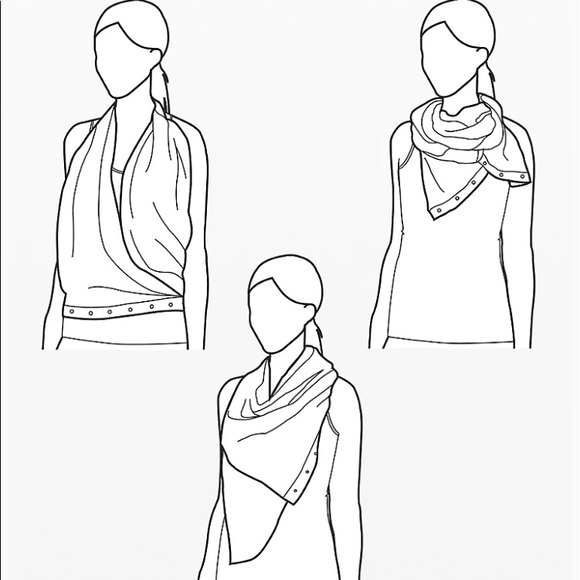 Lululemon Vinyasa Scarf. EUC like new - Picture 5 of 5